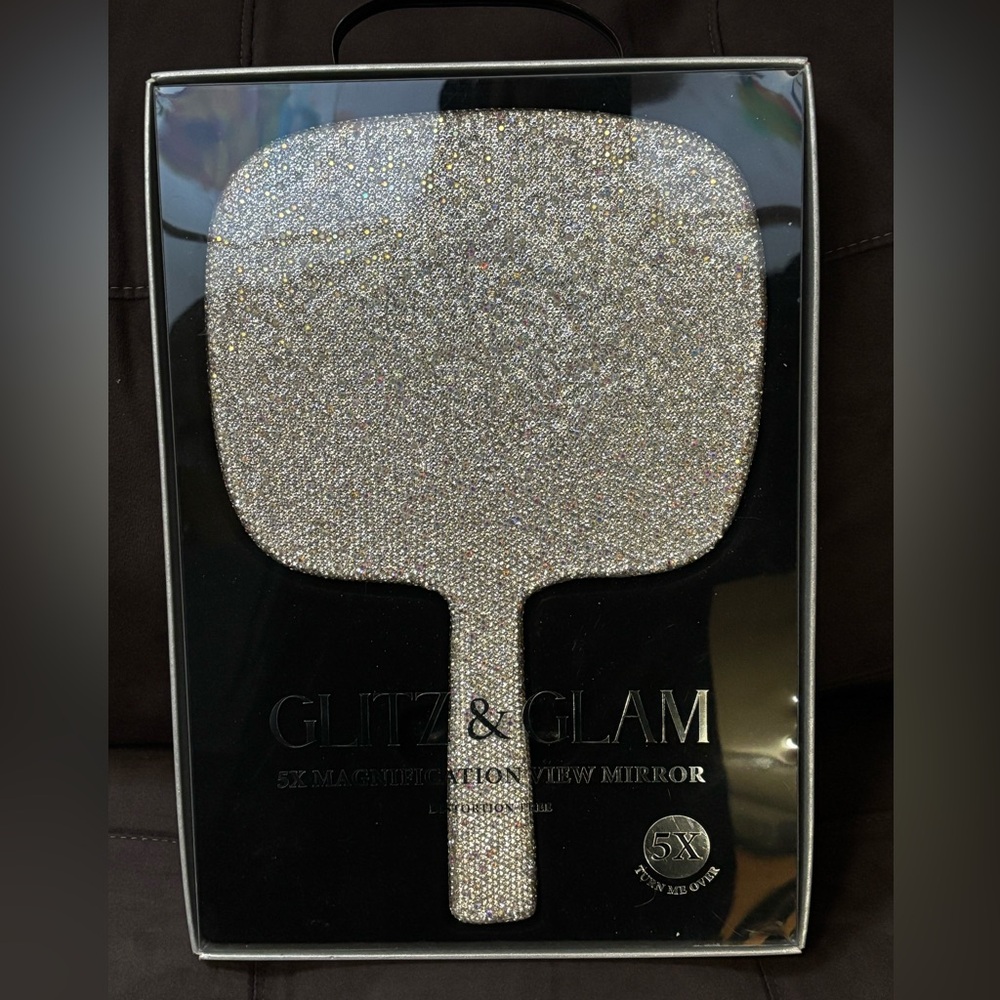 **ONLY 1 LEFT** GLITZ & GLAM Bedazzled Mirror - LIMITED EDITION